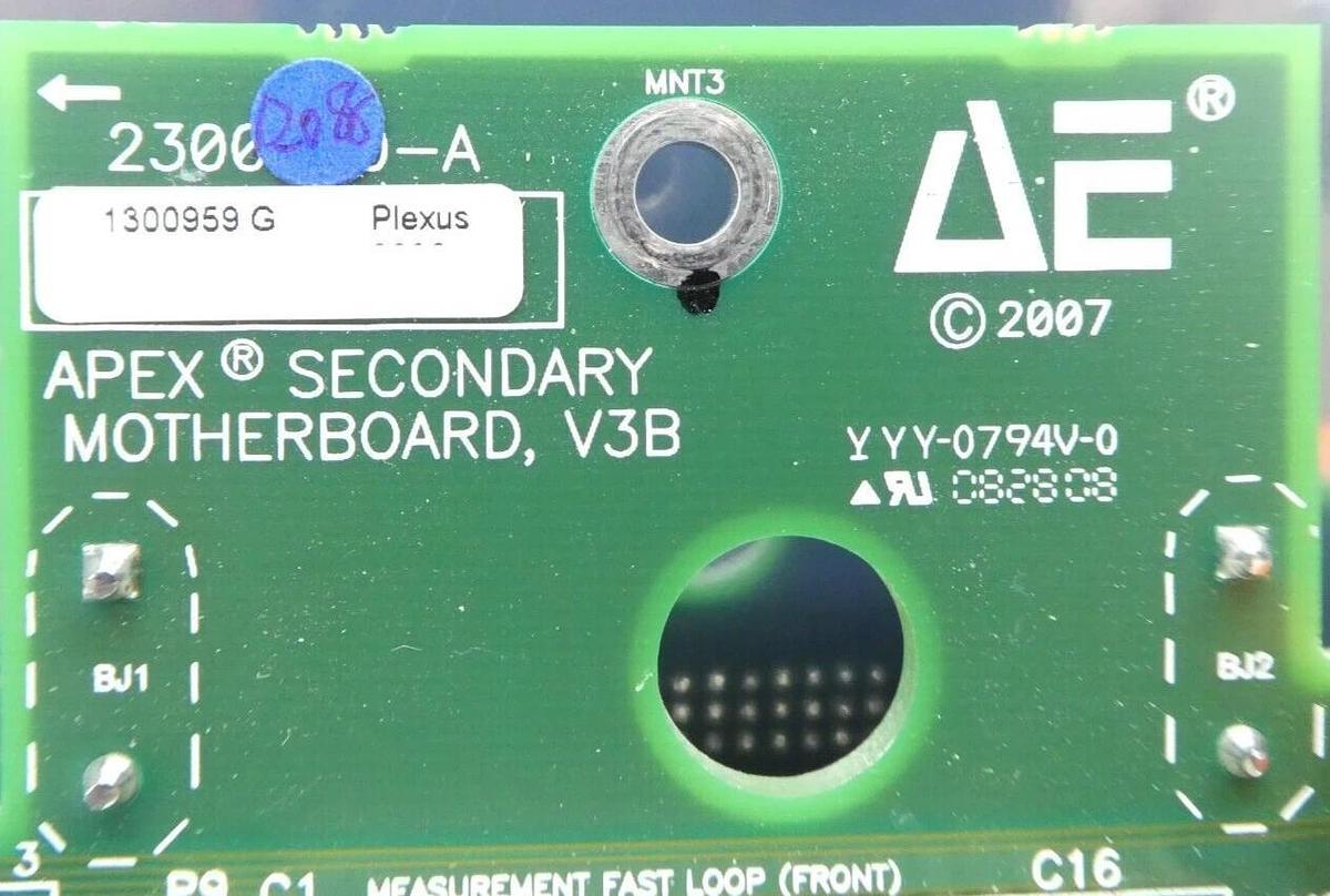 Used AE Advanced Energy 2300660-A APEX Secondary Motherboard V3B PCB 1300959 Working