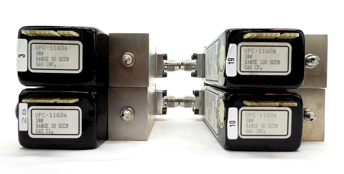 Used UNIT Instruments UFC Mass Flow Controller MFC UFC-1160A UFC-1020 Lot 21 Untested