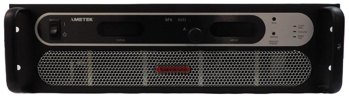 Used Sorensen SFA60X83C-1DAA Programmable Power Supply SFA 60/83 Ametek Working