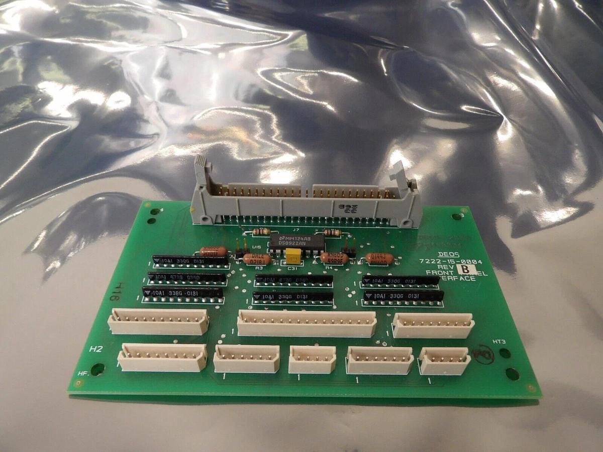 Used Coherent 7222-15-0004 Front Panel Interface PCB 7222-14-0004 Gem-Q400 Lot of 2