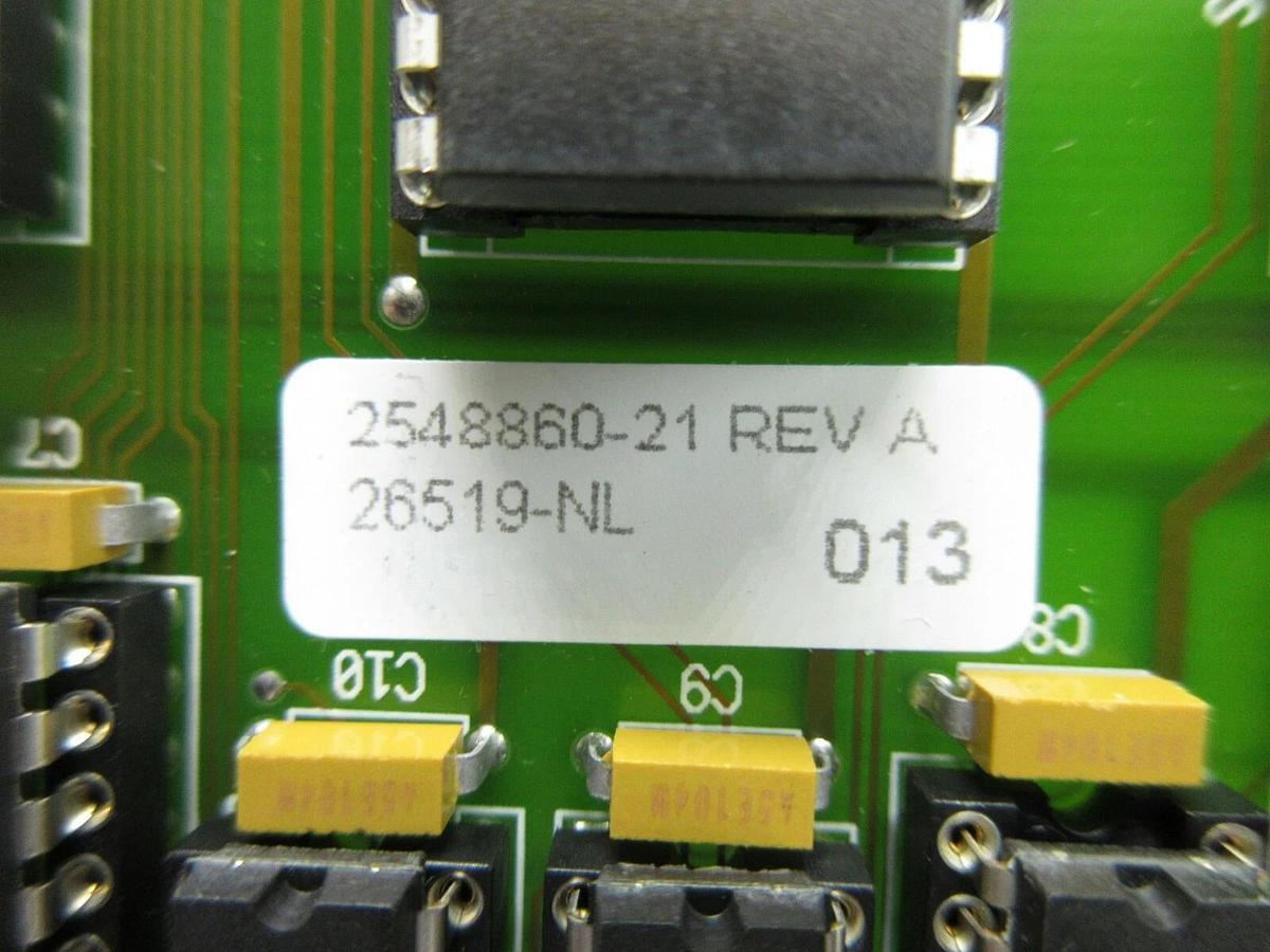 Used ASM Advanced Semiconductor Materials 2548860-21 Processor PCB Card Rev. A Used
