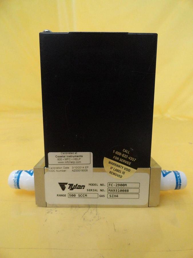 Refurbished Tylan FC-2900M Mass Flow Controller MFC 2900 Series 500 SCCM SIH4 Refurbished