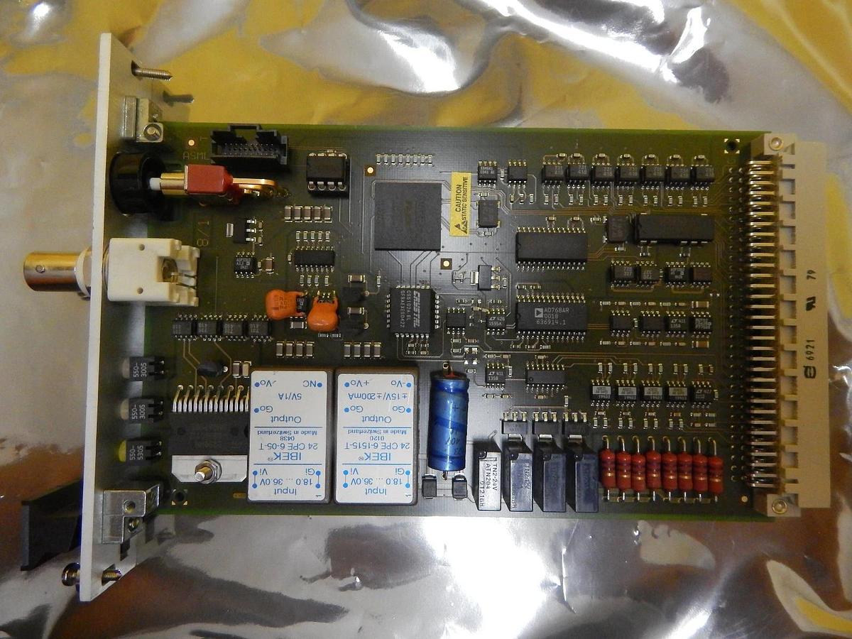 Used ASML 4022.437.3013 Shutter Control Interface Card PCB Used Working