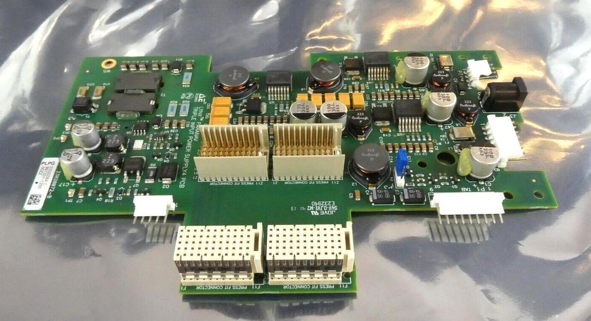 Used AE Advanced Energy 33020064 C Triple Input Power Supply PCB Working Surplus