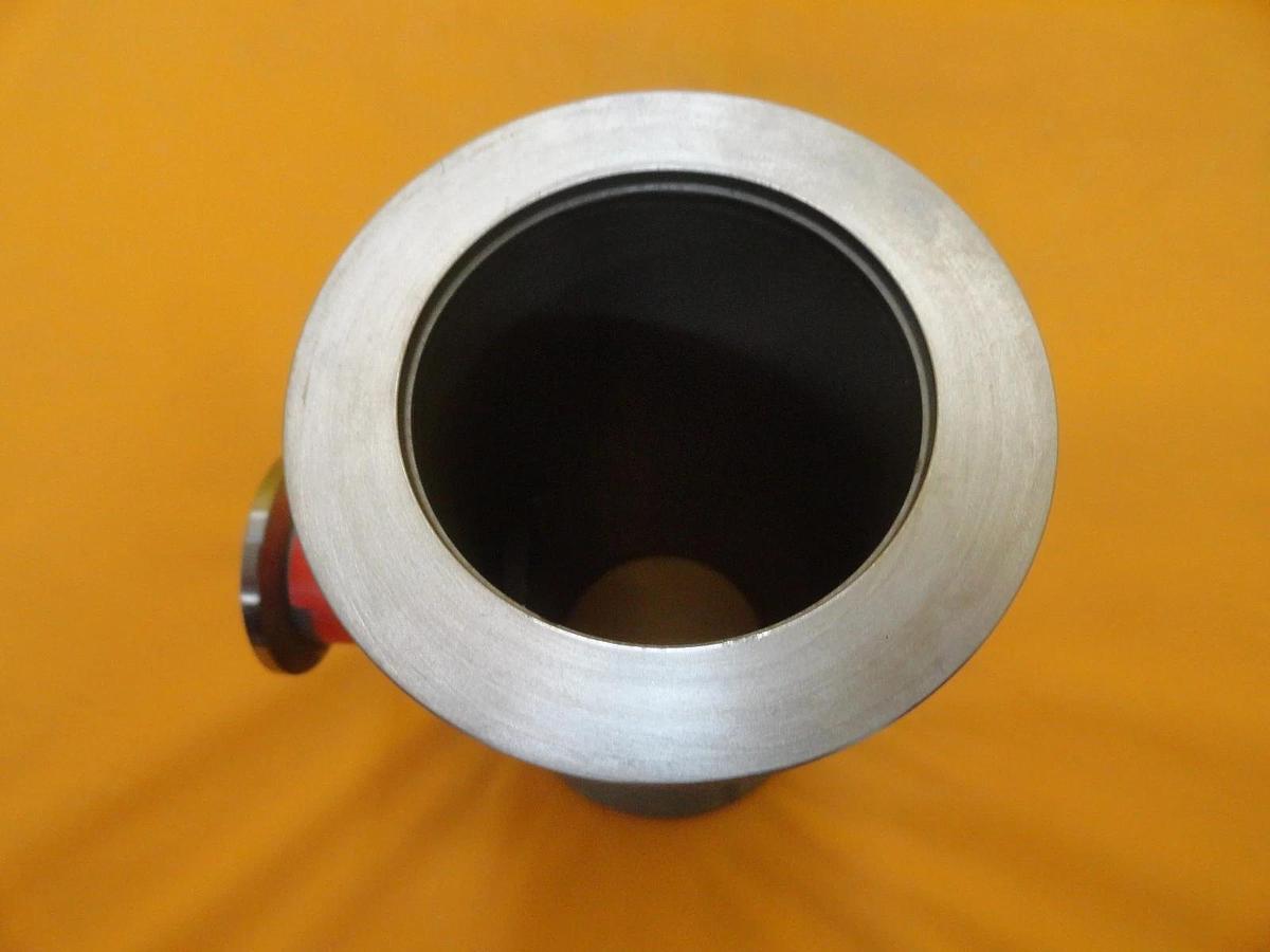 Used Edwards C10517431 Straight Nipple Vacuum Adapter Tee NW50 NW25 Copper Cu Working