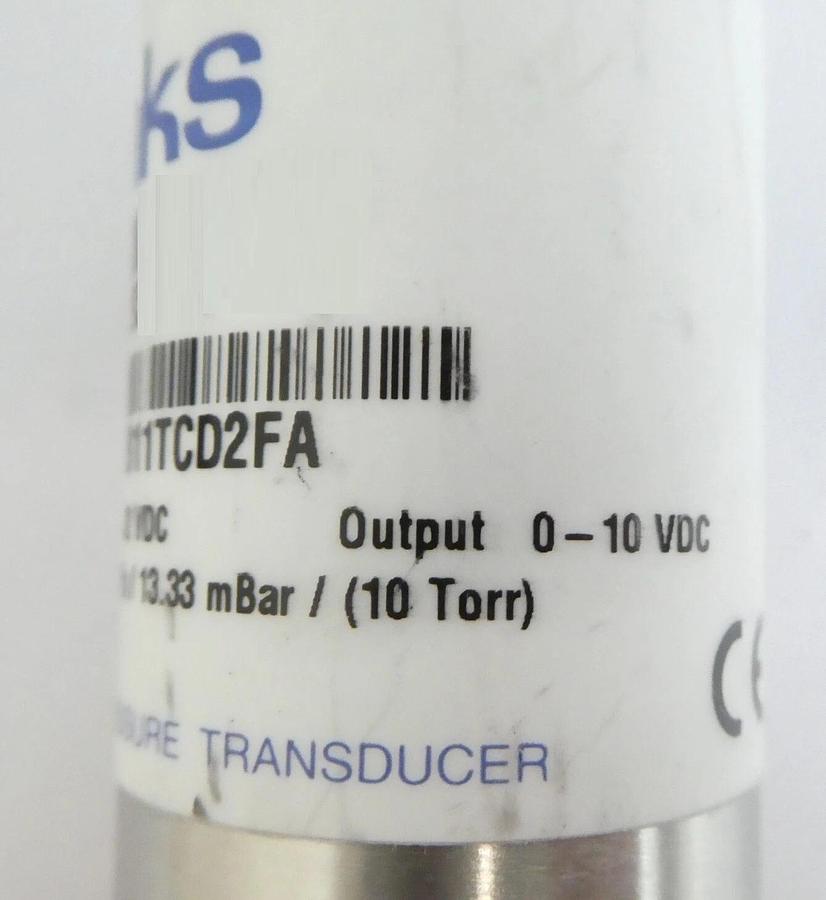 Used MKS Instruments 722B11TCD2FA Baratron Pressure Transducer 722B Lot of 6 Working