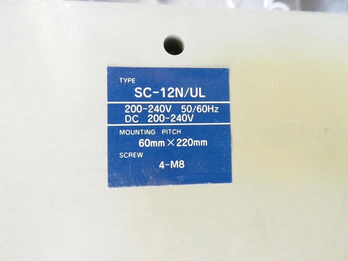 Used Fuji Electric 1NC5HO 3 Phase Magnetic Motor Contractor Starter SC-12N/UL Working