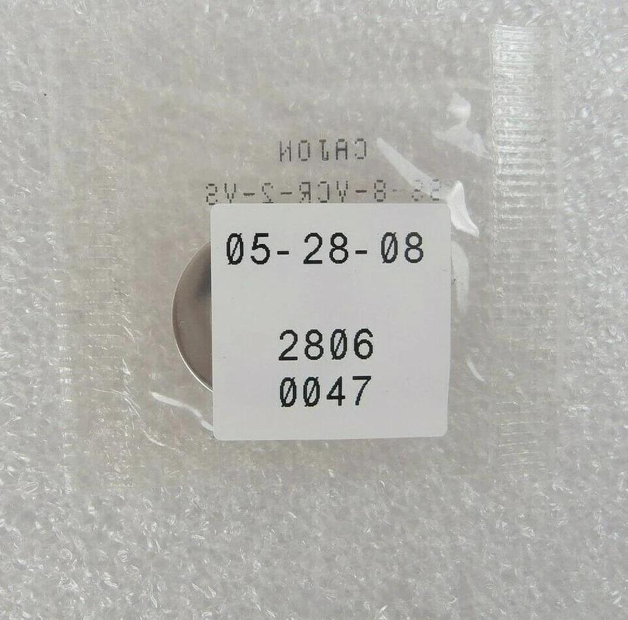 Air Products 1495-3154A Gas Inlet Pigtail Keyed 1/2 Inch FVCR New Surplus