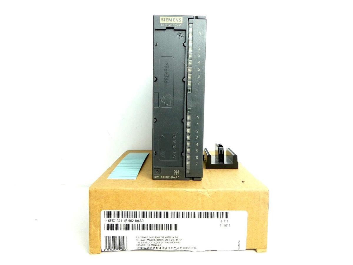 Siemens 6ES7 321-1BH02-0AA0 Digital Input Module SIMATIC S7 New Surplus