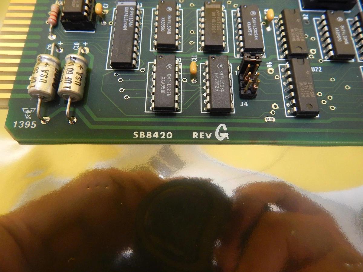 Used Micro/Sys SB8420 PCB Card 2100-0080 SER1 AG Associates 7100-5190-01 4100s Used