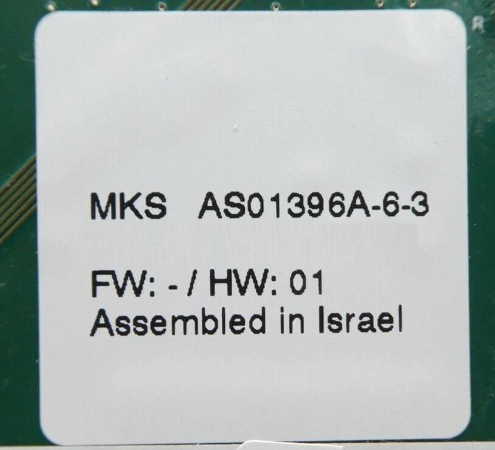 Used MKS Instruments AS01396A-6-3 DeviceNet PCB Card CDN396R AMAT Working