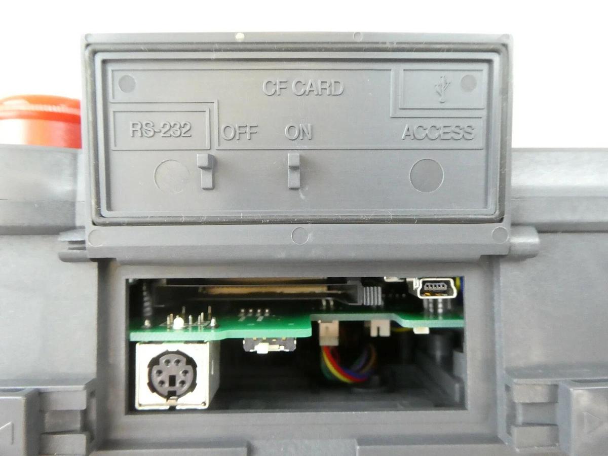 Used Mitsubishi GT1155HS-QSBDTL1 Graphic Terminal and Cable Set Rudolph F30 Working