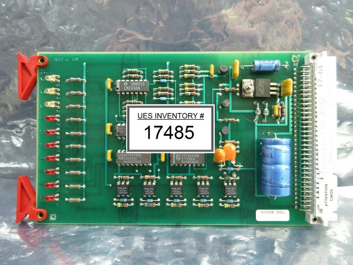 Used ASML 4022.428.10940 Motor Relais PCB Card 4022.428.1094 PAS 5000/2500 Used