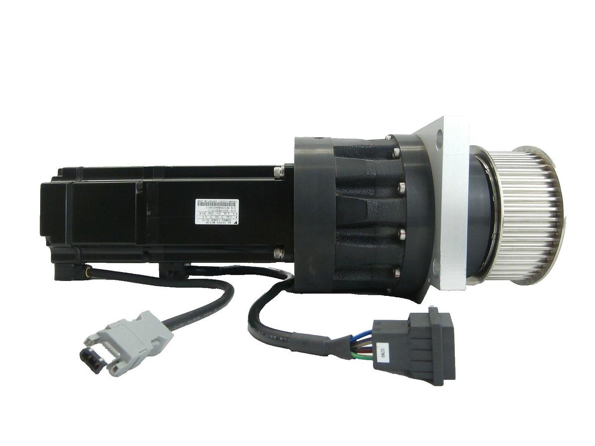 Used Yaskawa SGMAS-12ABA-TE12 AC Servo Motor TEL 5085-407038-11 PRA Lithius Working