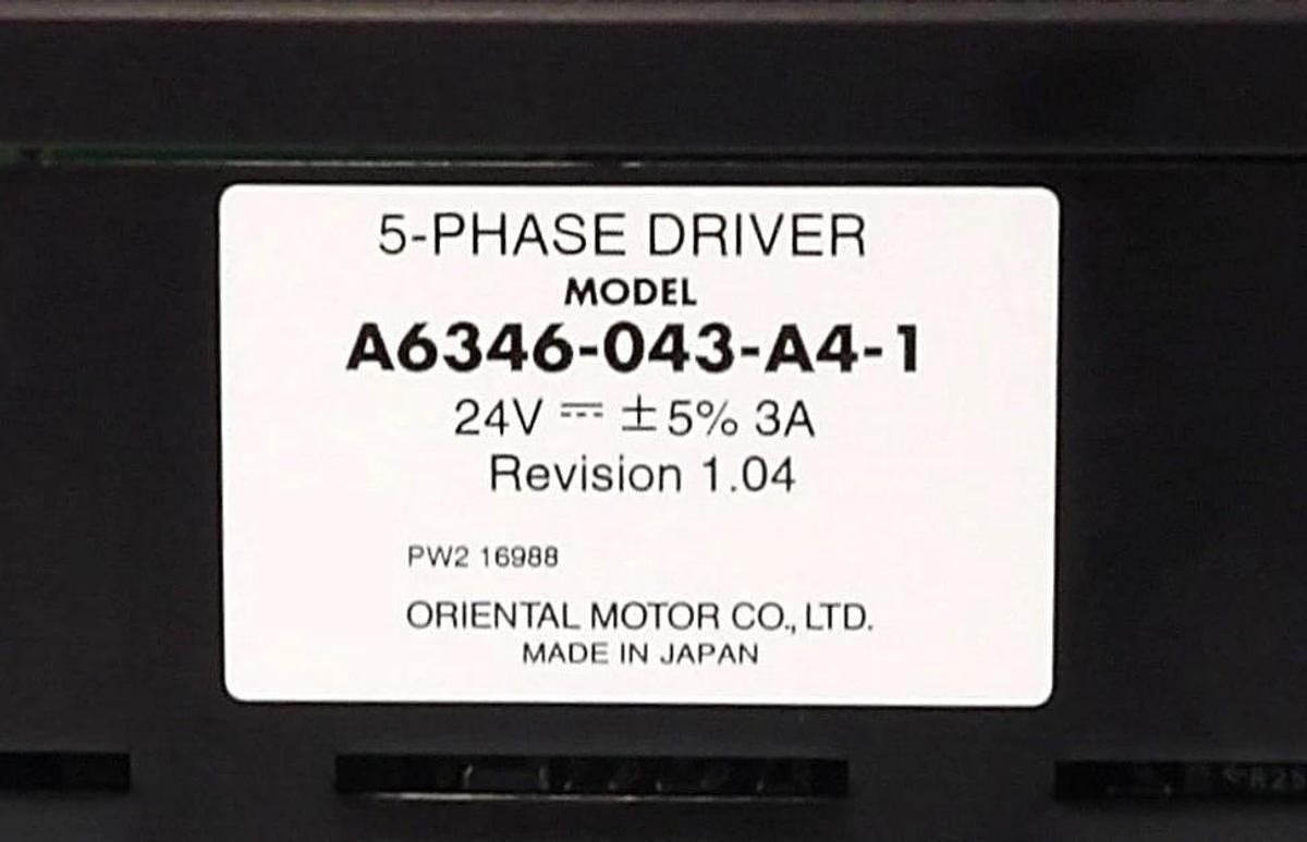 Used Oriental Motor A6346-043-A4-1 5-Phase Driver AMAT 1080-01709 Lot of 20 New