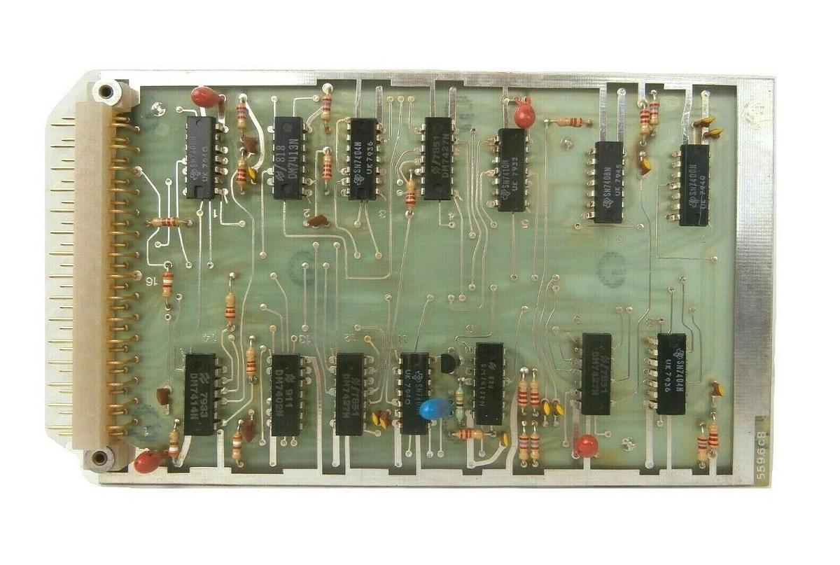 Used Karl Suss 455-60-6 PCB Card 559.6cA MJB 55 Wafer Mask Aligner Working Surplus