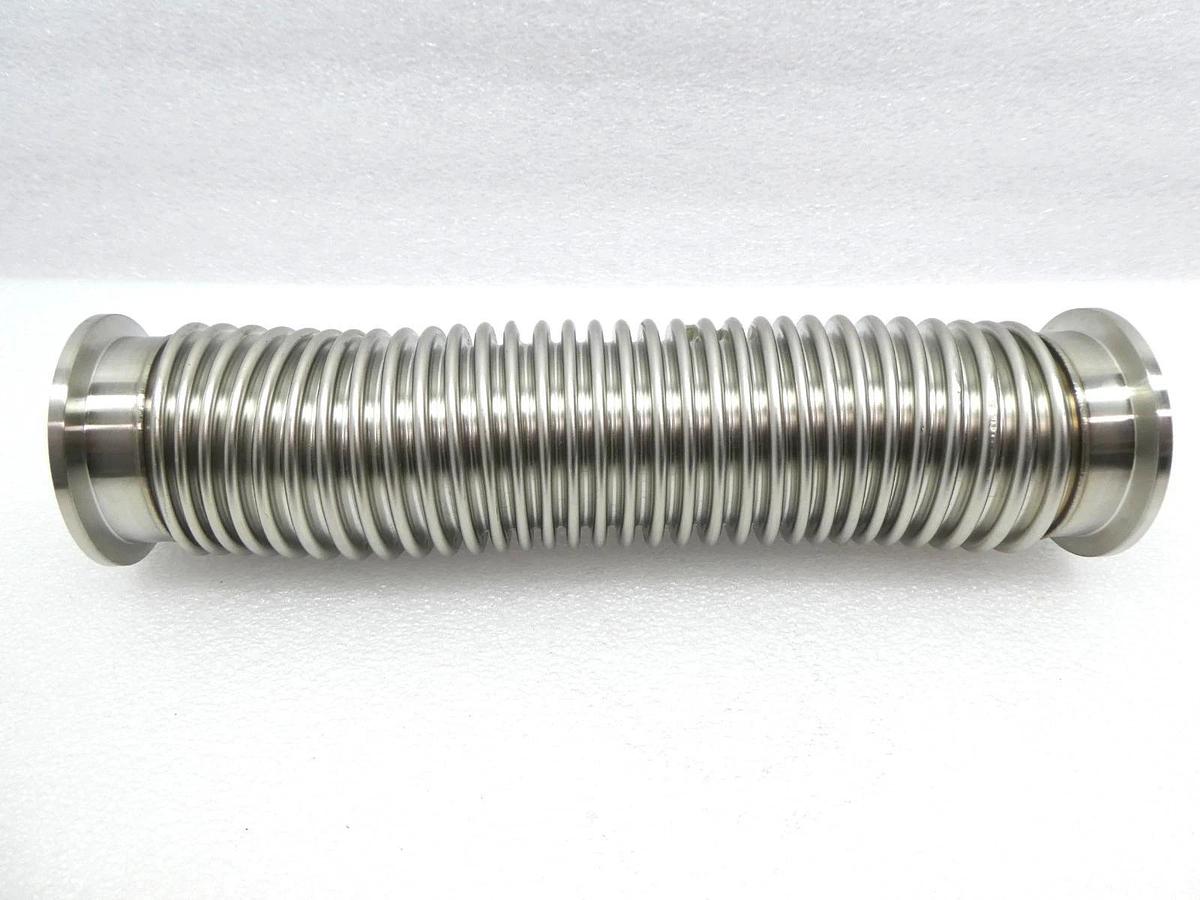Used Edwards Flexible Bellows Vacuum Hose 8.5" NW40 KF40 Reseller Lot of 4 TPU Used