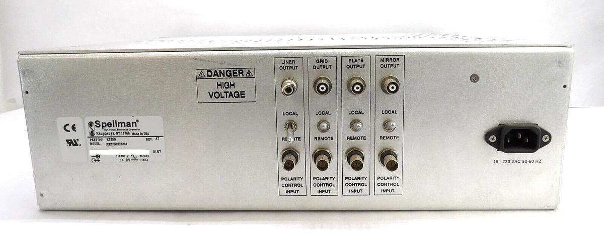 Used Spellman CZE5PN37X3359 Grid Liner Voltage Module X3359 Untested Spare