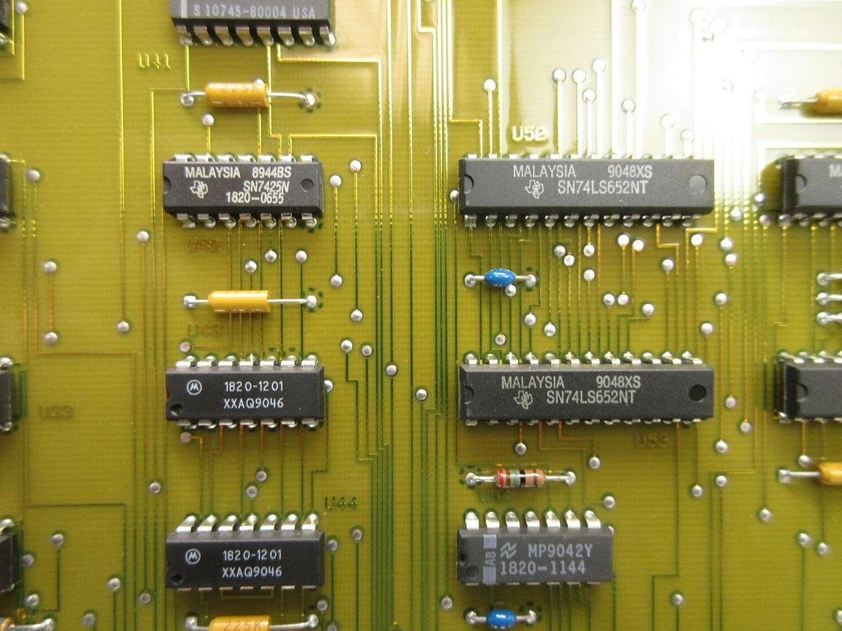 Used HP Hewlett-Packard 10746A07169 J2 Binary Interface PCB Card Nikon NSR Used