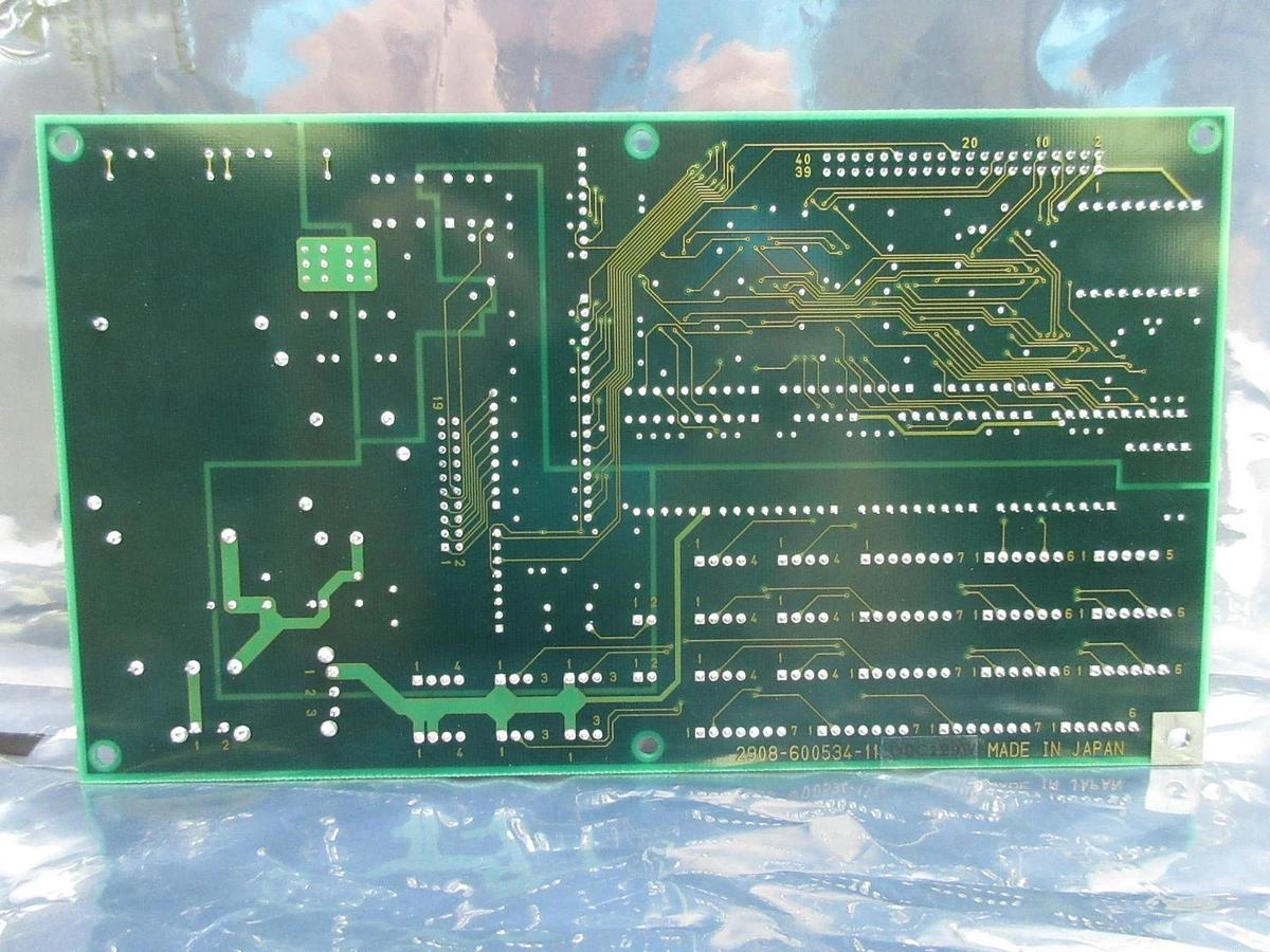 Used TEL Tokyo Electron 2981-600534-11 CONN BLT/L Board PCB 2908-600534-11 ACT12 Used