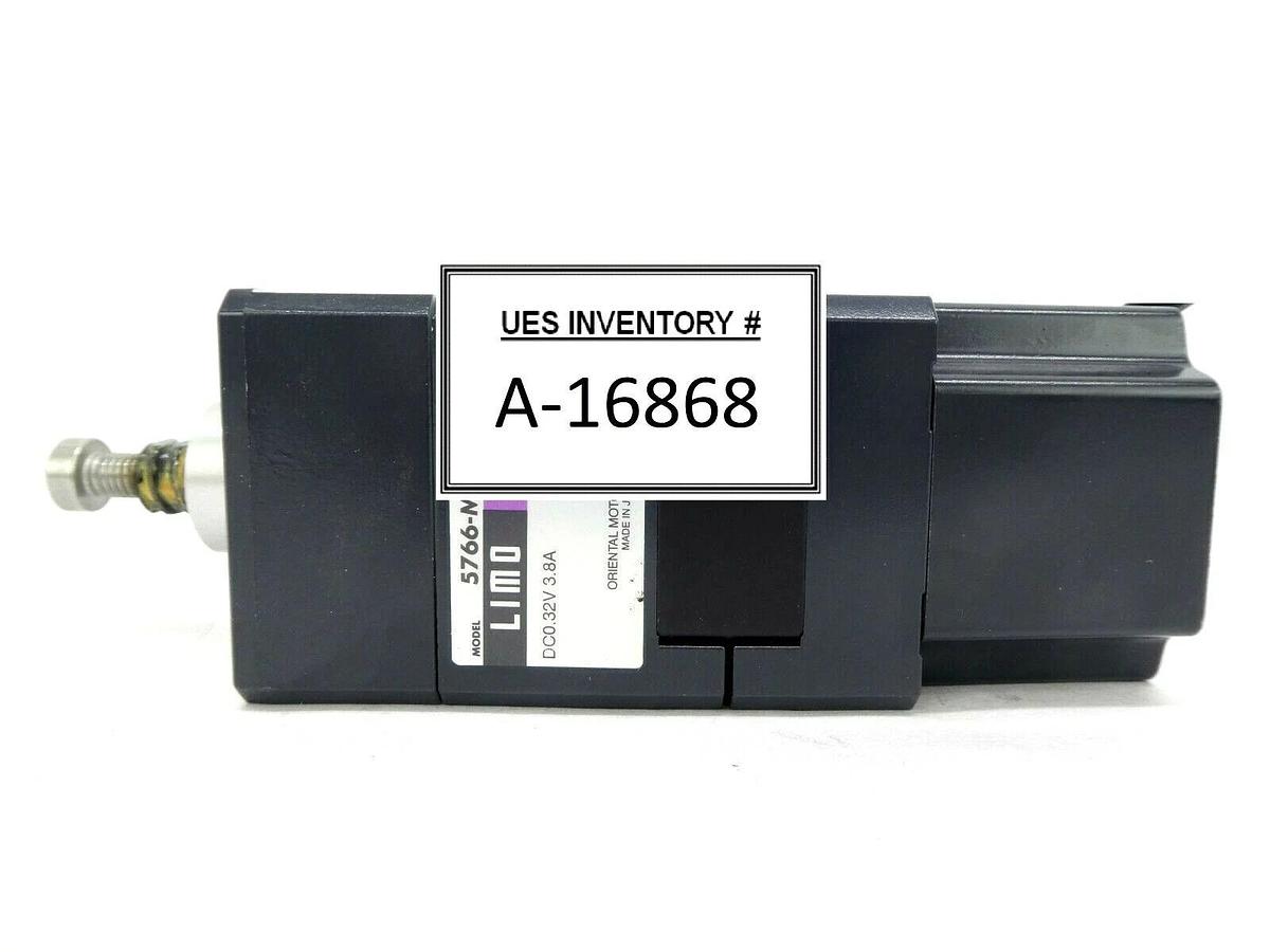 Used Oriental Motor 5766-MDRL Brushless Motor LIMO Series Working Surplus