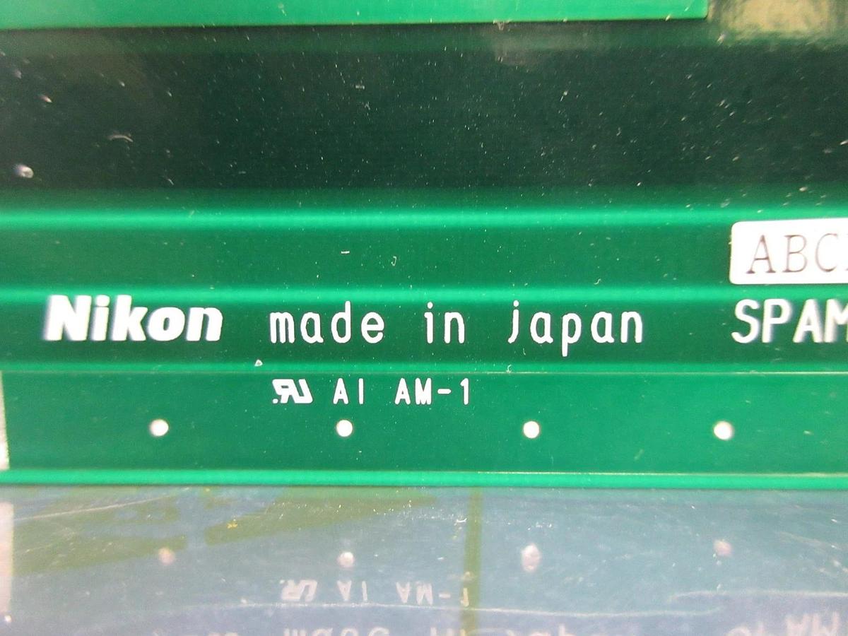 Used Nikon Precision 4S013-509 Backplane Interface Board PCB SPAMTRX4B NSR Working