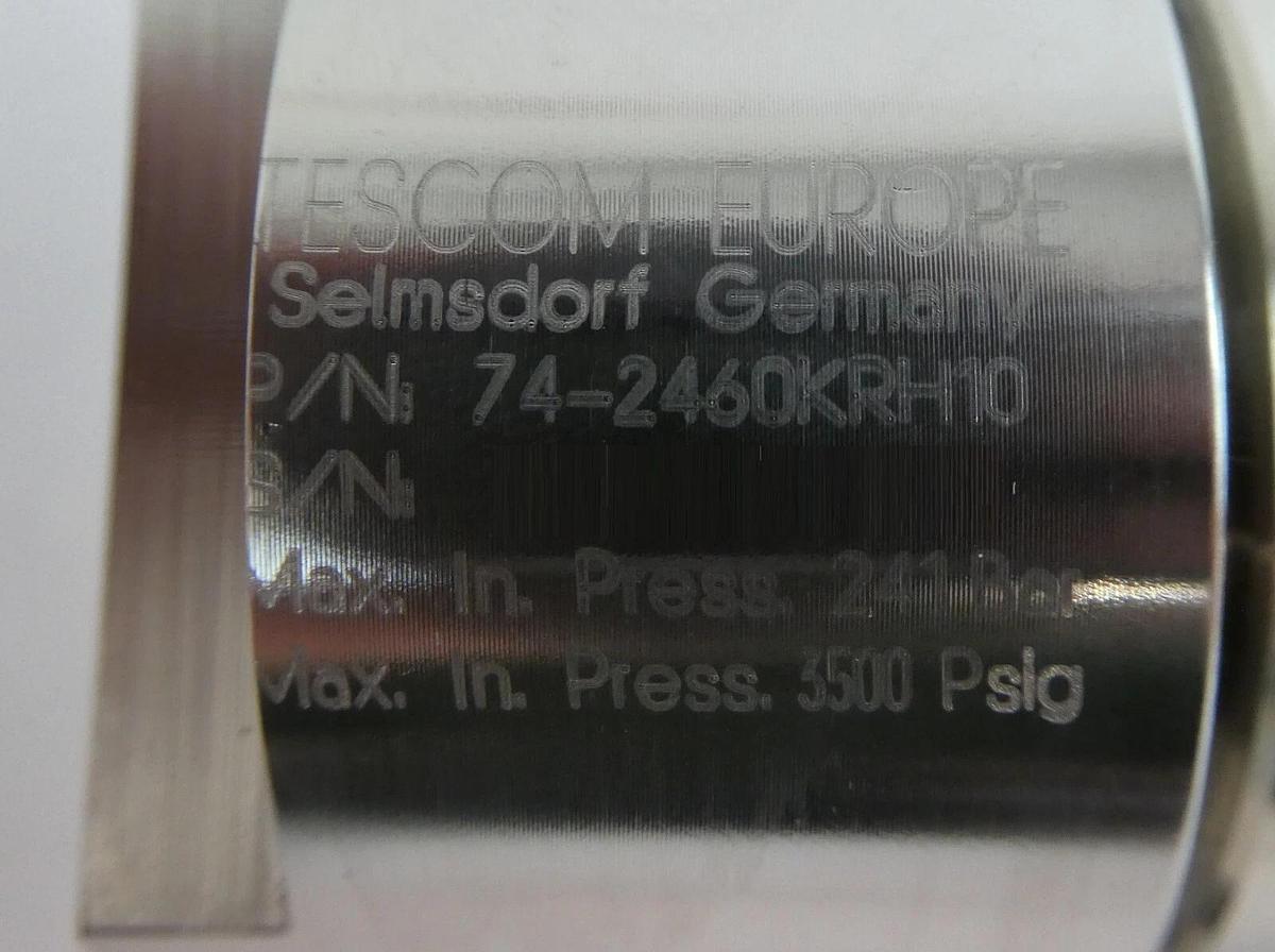Used Tescom 74-2460KRH10 Manual Diaphragm Regulator Valve Reseller Lot of 6 Working