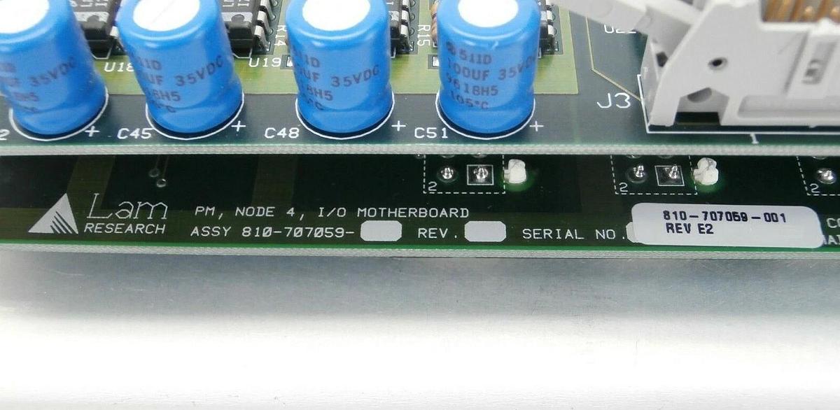 Used Lam Research 810-707059-001 PM Node 4 PCB Panel 810-707150-001 Continuum Spare