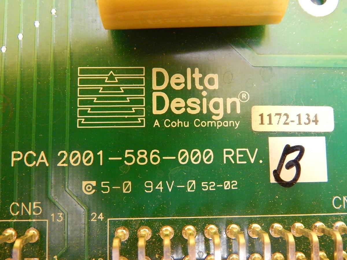 Used Delta Design 2001-586-000 Interface Backplane Board PCB 2001-586-002 Summit Used