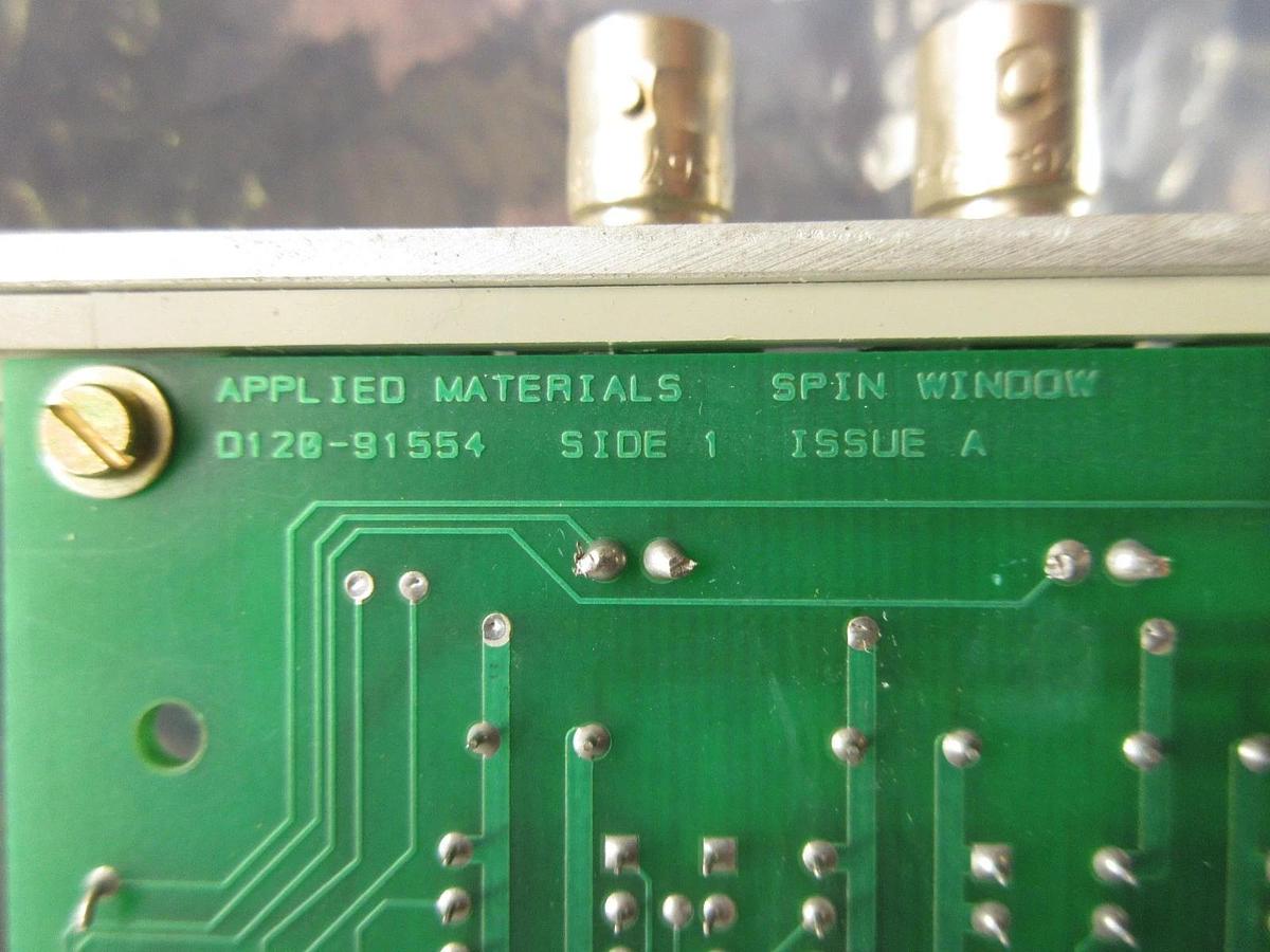 Used AMAT Applied Materials 0100-00970 Spin Window PCB Card Quantum X Working Surplus