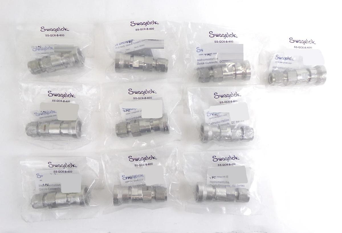 Swagelok SS-QC6-B-600 Quick Connect Body Lot of 20 New