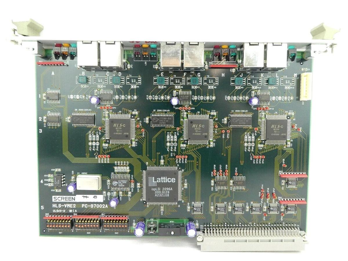 Used DNS Dainippon Screen PC-97002A Control VME Bus PCB Card HLS-VME2 SL-1011 FC-3000