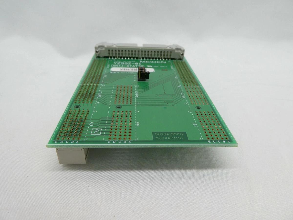 Used Meiden YZ99Z-01 Backplane Interface Board PCB SU22A32031 TEL Lithius Working