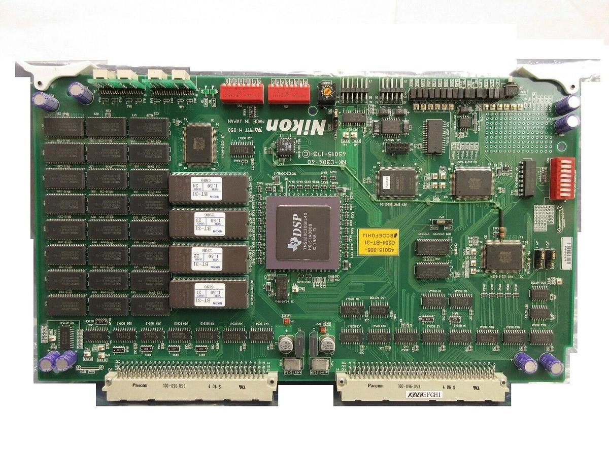 Used Nikon Precision 4S015-173-Ⓒ Processor PCB VME Card NK-C304-40 NSR Series Working