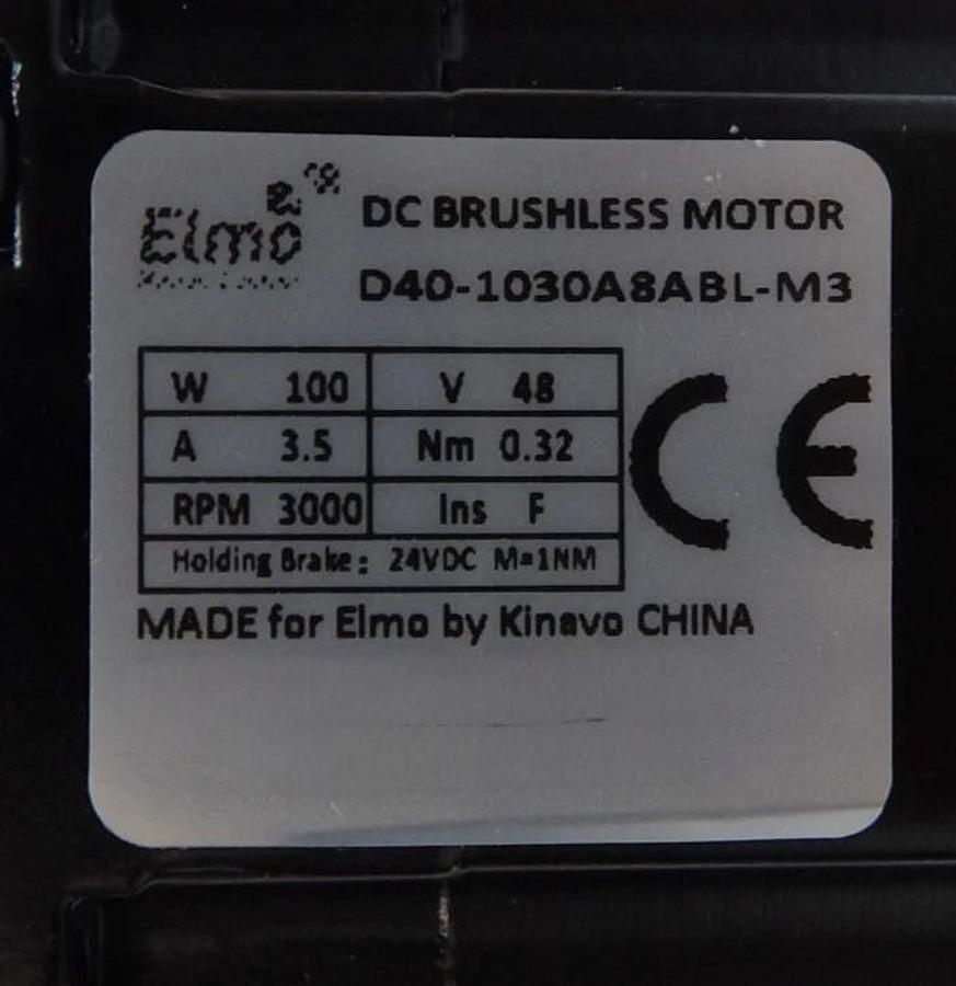 Elmo Motion D40-1030A8ABL-M3 DC Brushless Motor Lot of 2 New