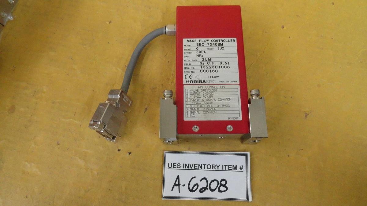 Used Horiba STEC SEC-7340BM Mass Flow Controller SEC-7340 2 SLM NF3 Used