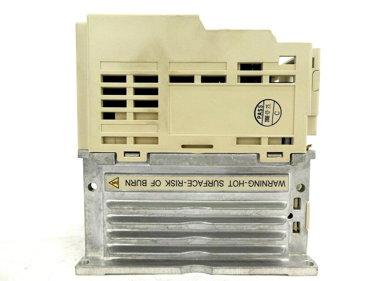 Used Yaskawa Electric CIMR-V7AA21P5 Inverter Drive VS Mini V7 No Cover Nikon NSR