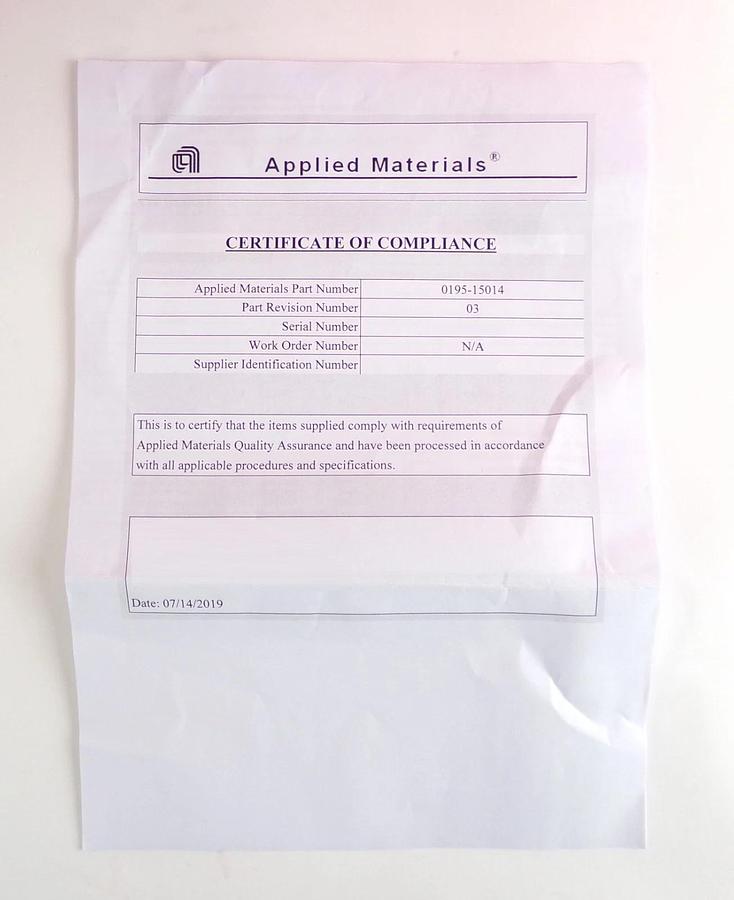 AMAT Applied Materials 0195-15014 Interface Module MESA C3 CIOC Producer New