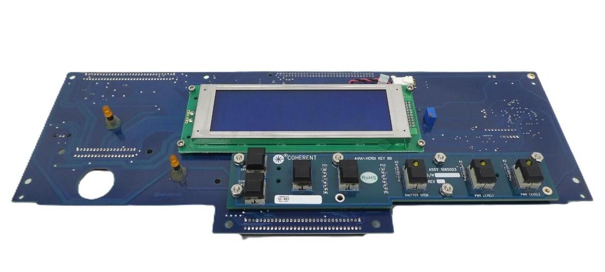 Used Coherent 1163860 AVIA-X Display Board PCB 1085023 Working Surplus