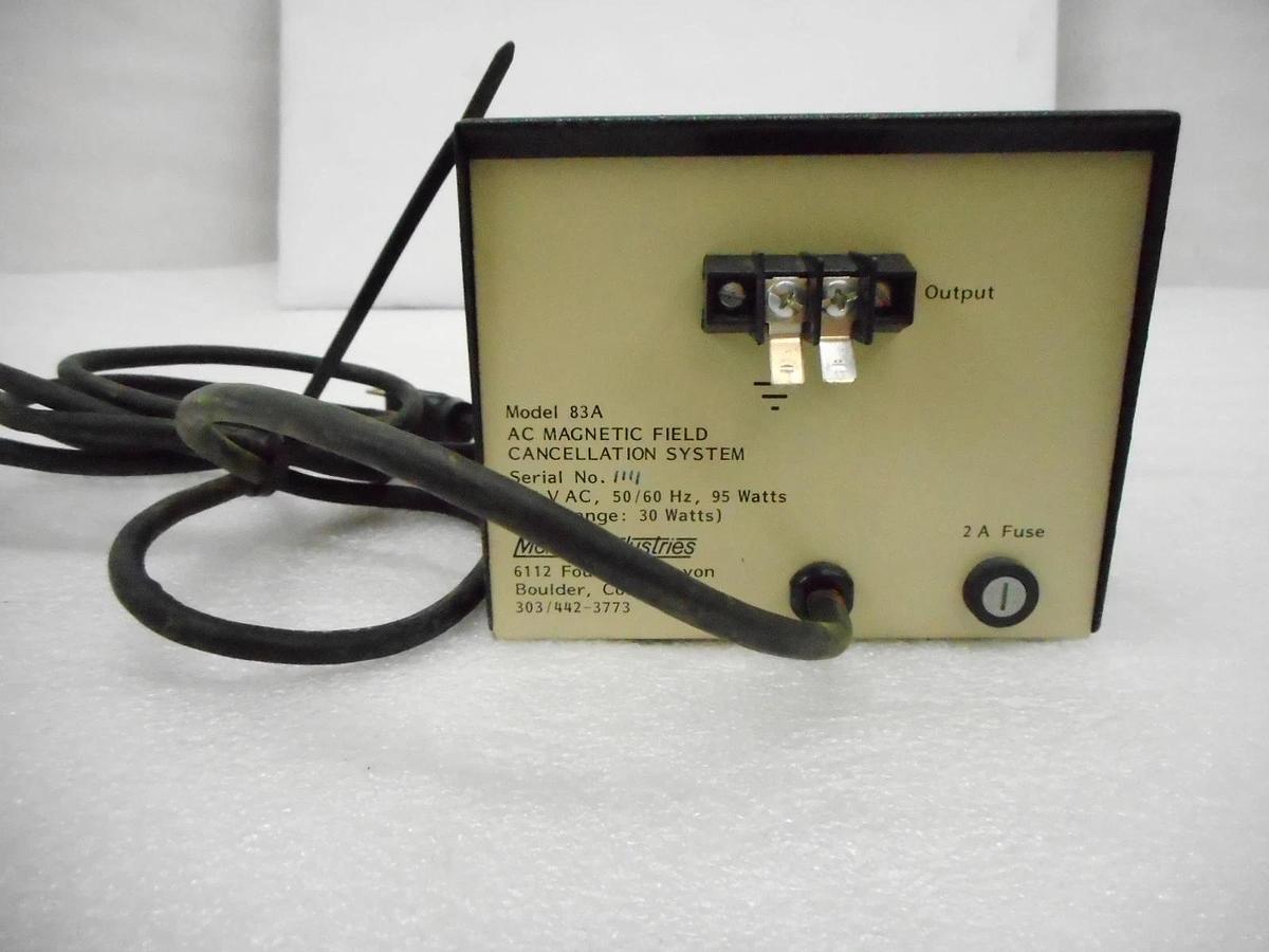 Used Monitor Industries Model 83A AC Magnetic Field Cancellation System Used