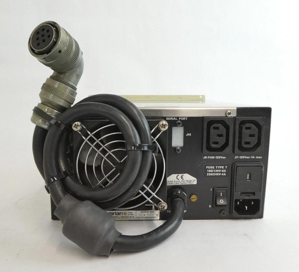 Used Turbo-V 550 Varian EX9699444S016 Turbomolecular Pump Controller Working Surplus