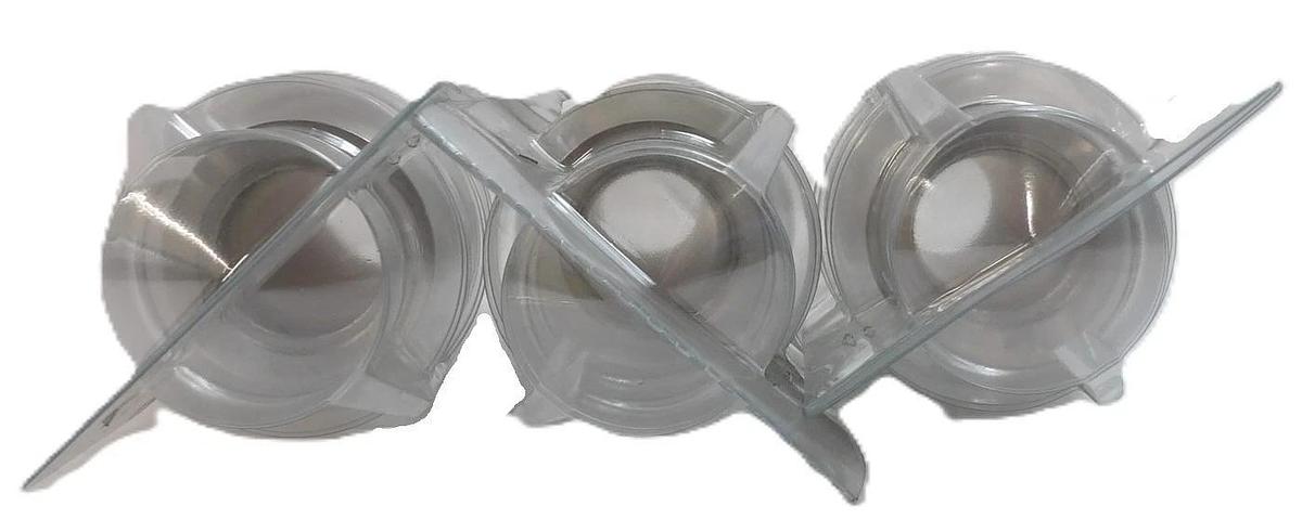 Used MPF Products A0597-5-QF Ceramic Break 60KV Isolation QF/KF Flange Lot of 3 New