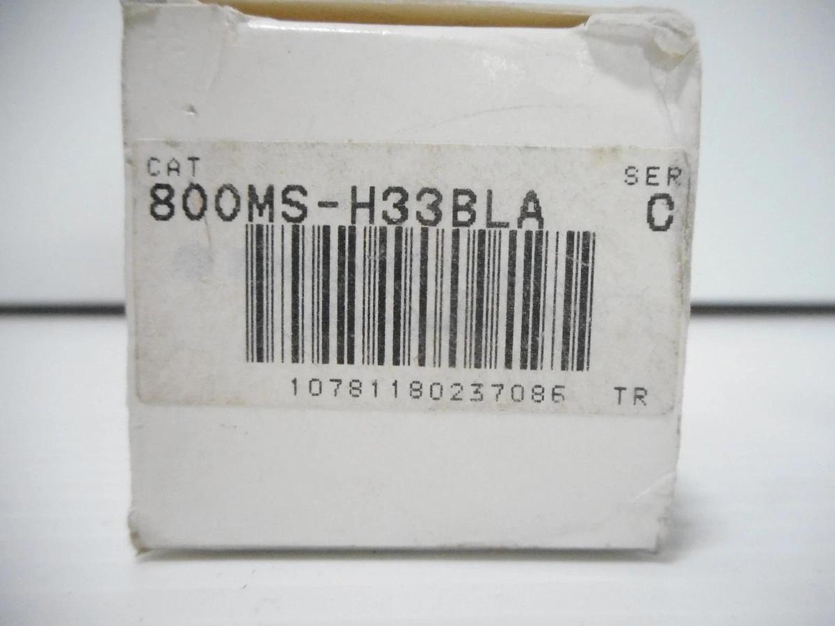AB Allen-Bradley 800MS-H33BLA Selector Maintained Switch Lot of 11 New