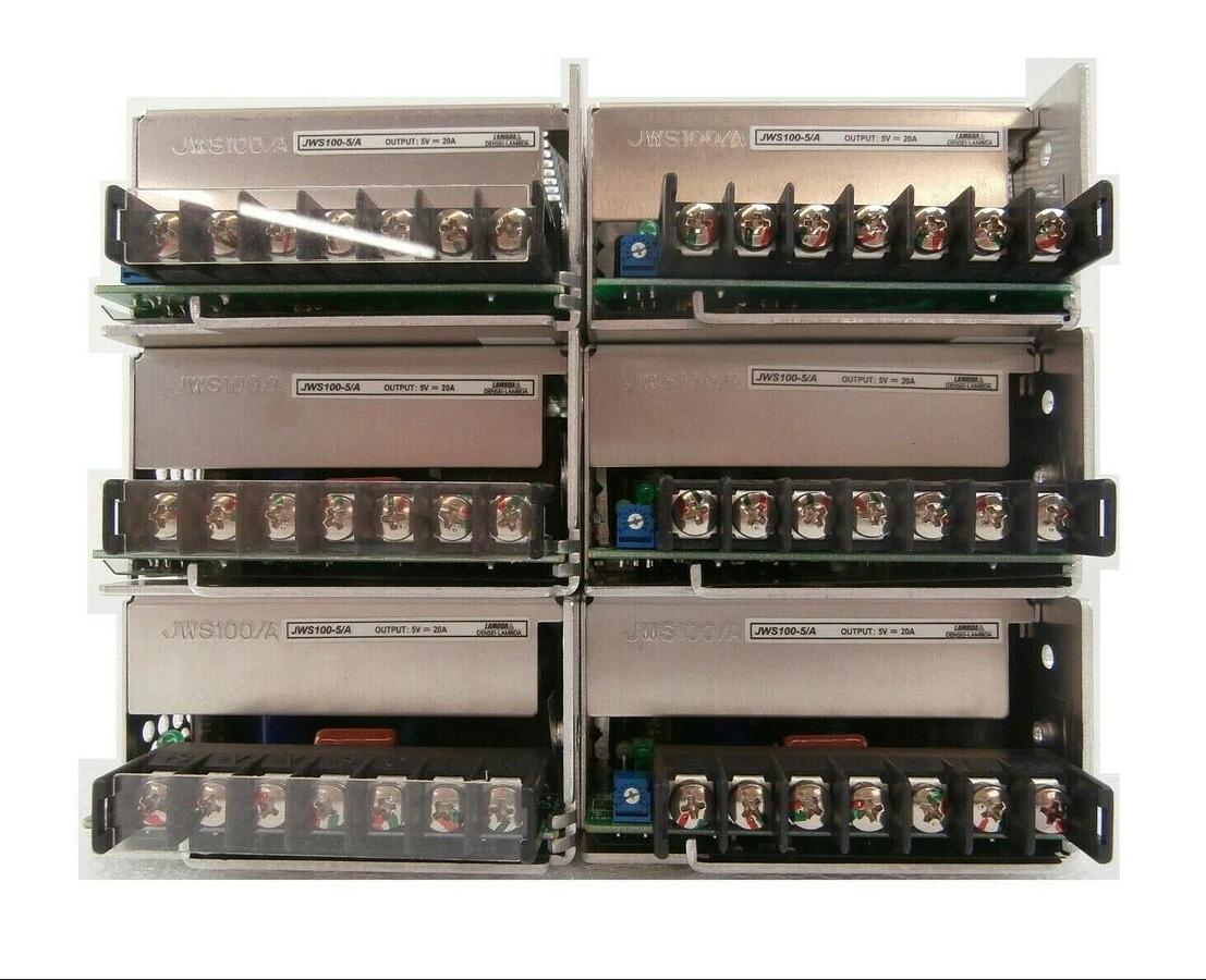 Used Densei-Lambda JWS100-5/A Power Supply Reseller Lot of 6 Working Surplus