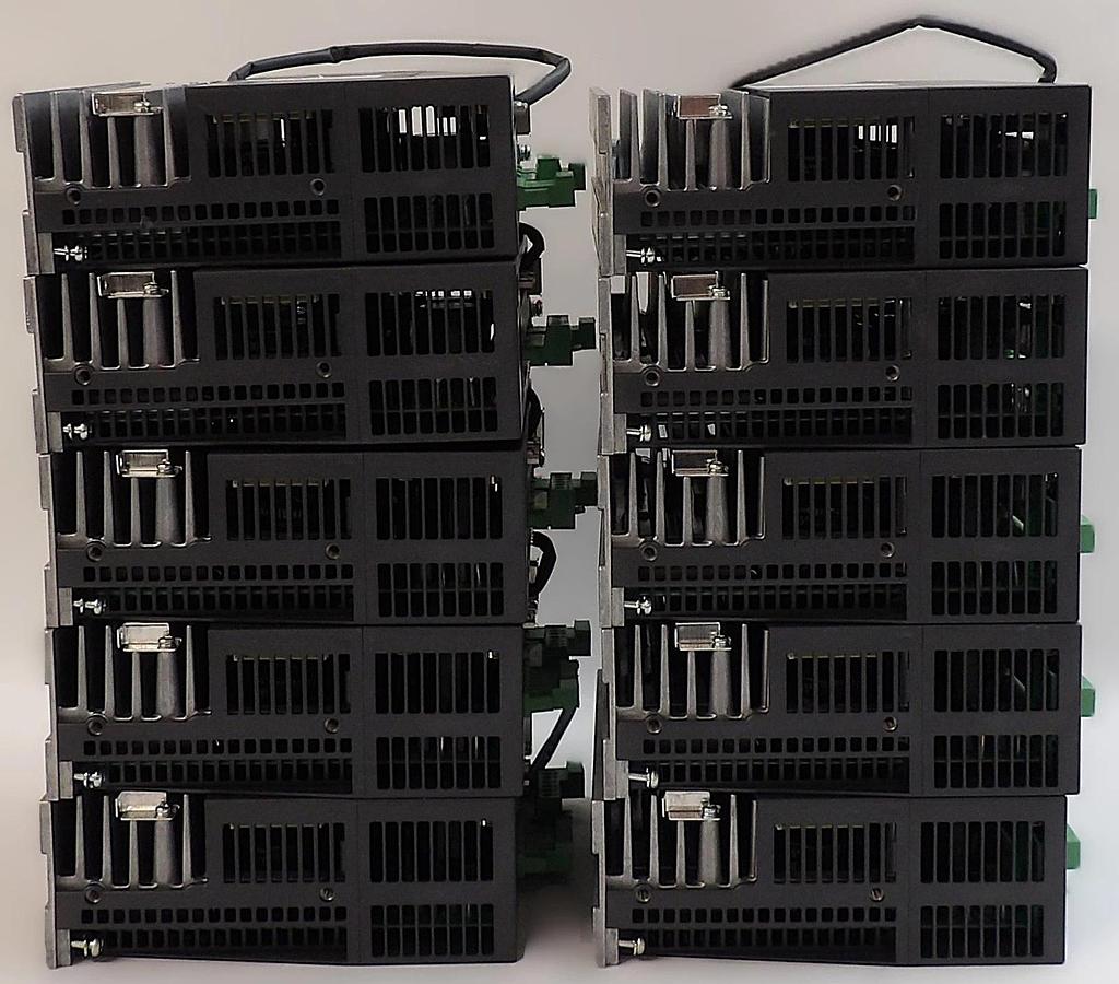 Used Sanyo Denki RS1L01AZB00 Servo Drive SANMOTION R Reseller Lot of 10 Working