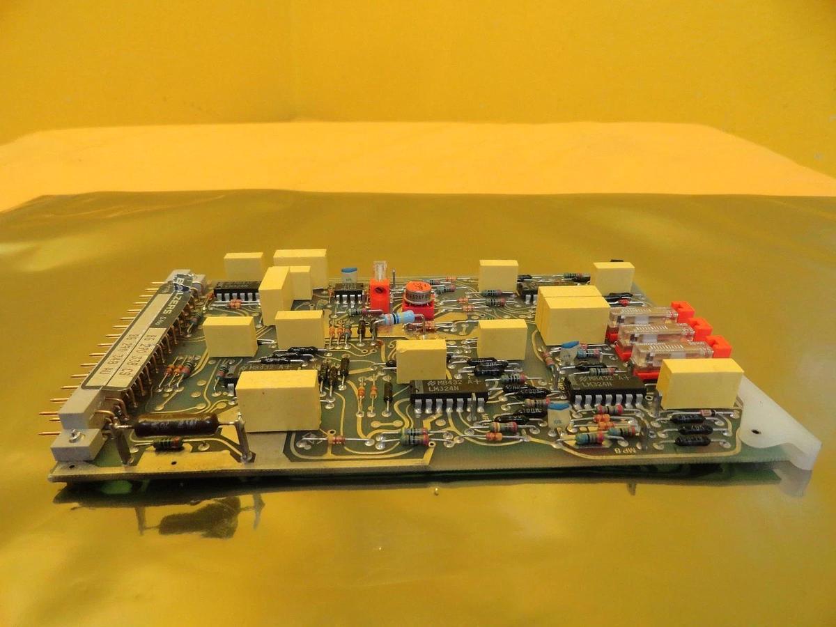 Used Balzers BG 290 348 AU Measuring Amplifier PCB Card BG290348AU Used Working