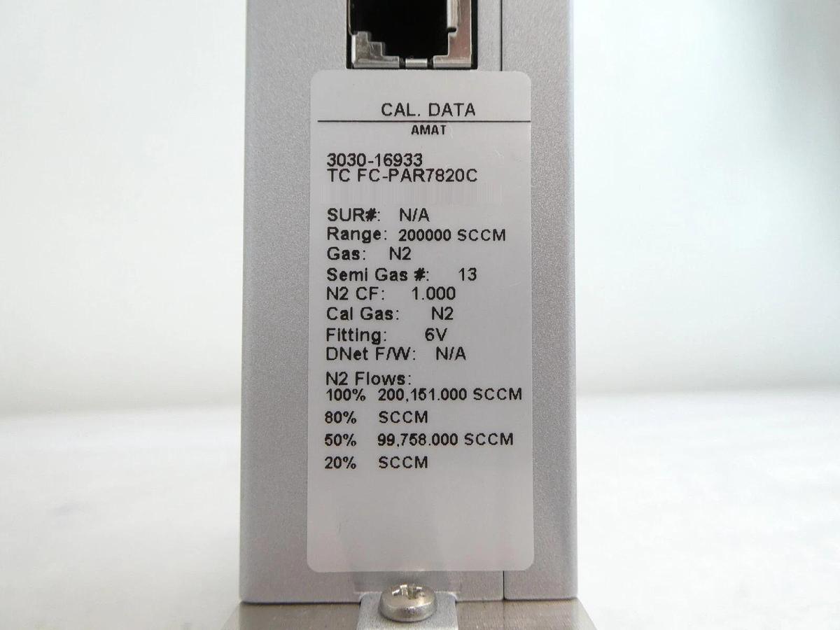 Used Aera TC FC-PAR7820C Transformer MFC AMAT 3030-16933 Lot of 11 Working Surplus