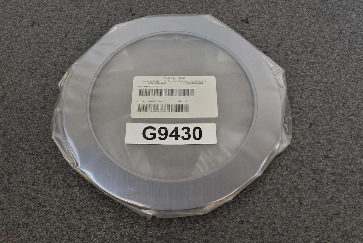 Used Tokyo Electron MEC86008-1073P Focus Ring SI 3.4mm P-Type Flat