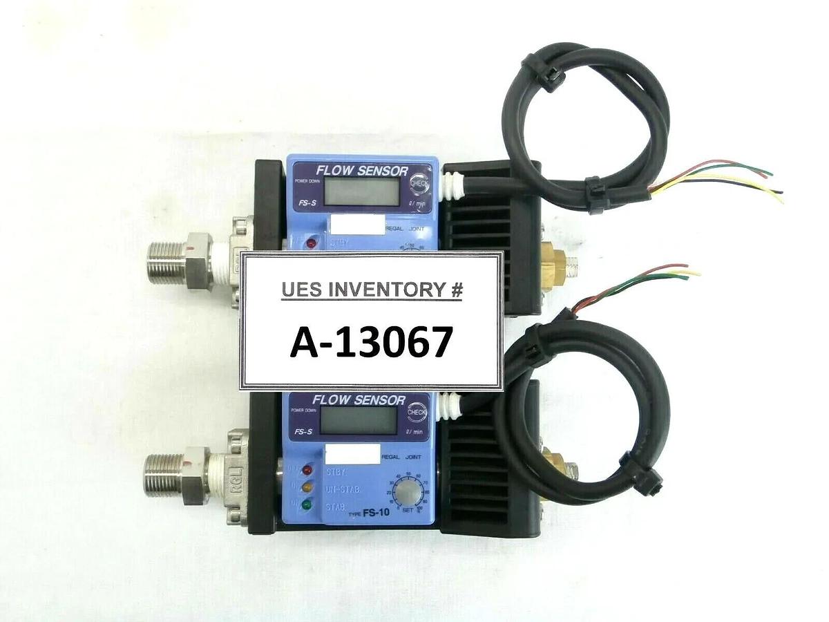 Used Regal Joint FS-10S Flow Sensor FS-10 Reseller Lot of 2 Used Working