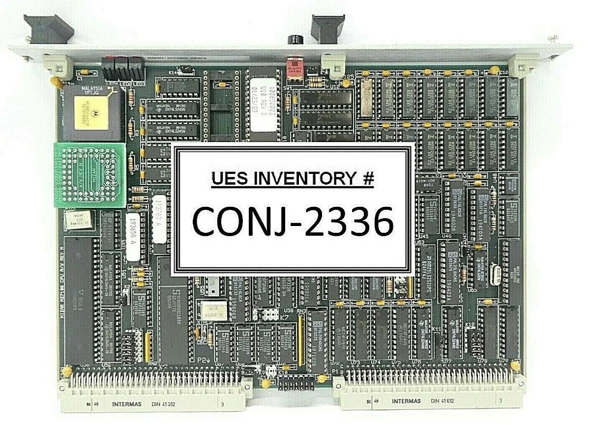 Used Mizar MZ7100 CPU VMEBus PCB Card 6800-03340-0007R Varian 100622001 As-Is